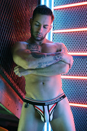 BREEDWELL Locker - Room Briefs Sporty High - Leg Black Brief8