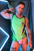 BREEDWELL Snax Tank Top Ultra Lightweight in Neon Green 202