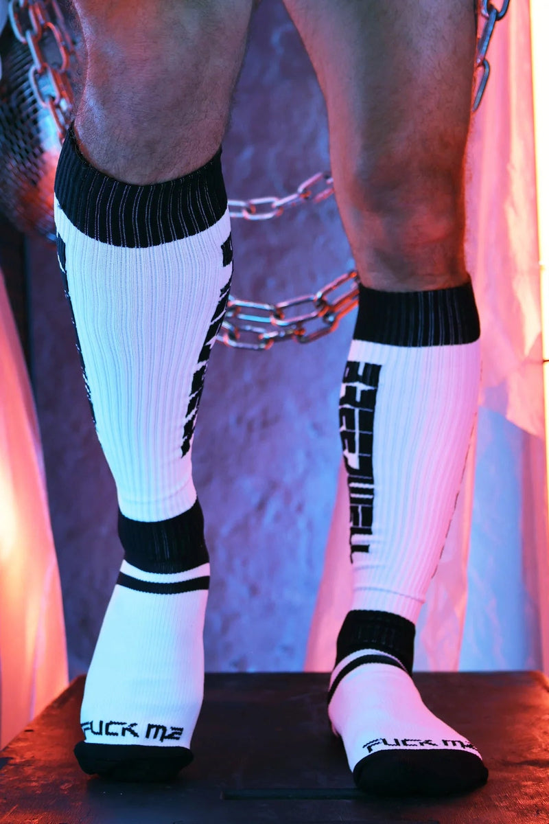 BREEDWELL Socks Eternity Long Knee Sock Nylon in White 451