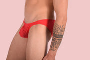 Briefs SMU Mini Sheer Brief Red 33372 MX118