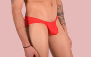 Briefs SMU Mini Sheer Brief Red 33372 MX114