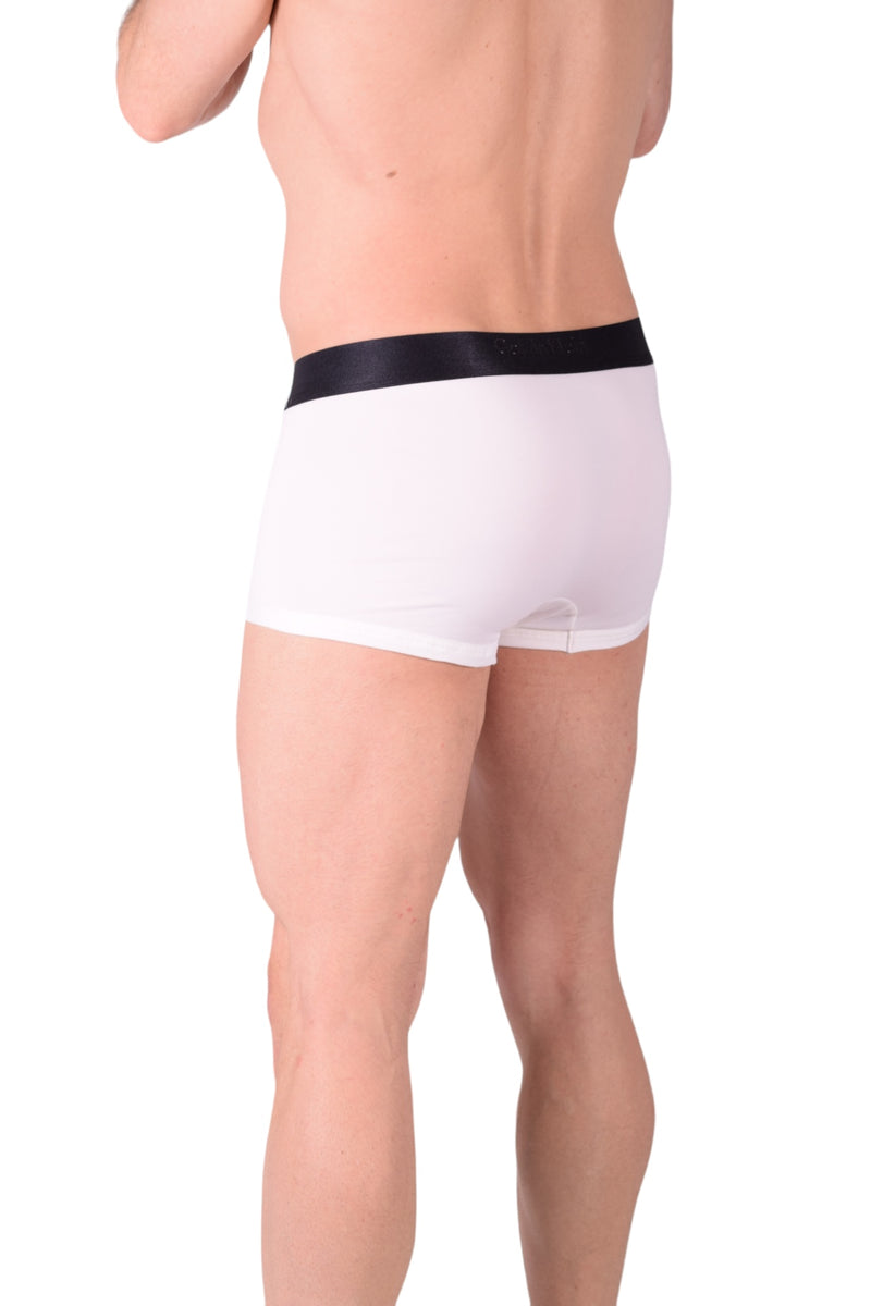 Small Calvin Klein Boxer cK'One Cotton Trunk White U8902 1