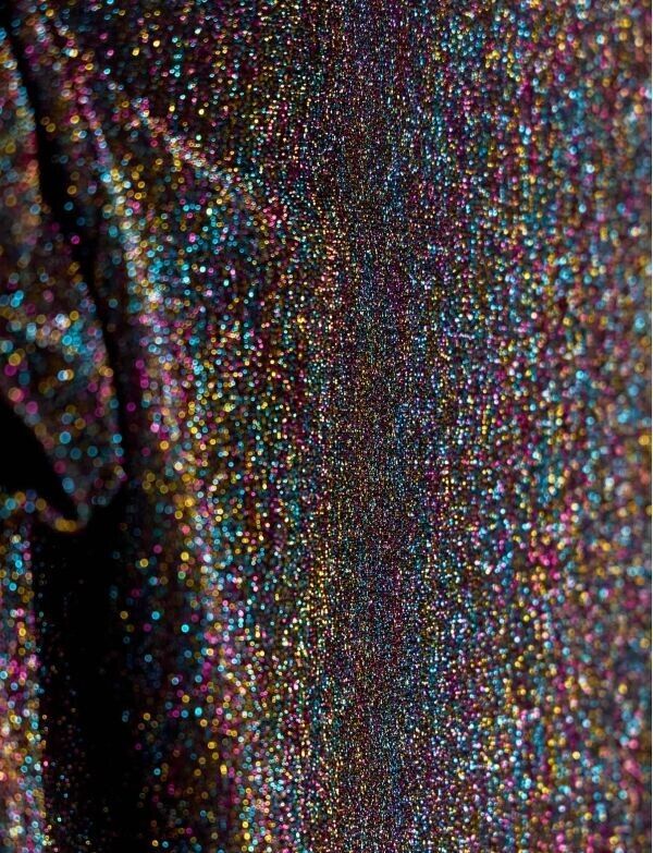 Delusion Boxer Elastic Knitted Lurex Yarns Black Jacquard 02521 B875