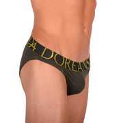 Doreanse Briefs Slit Briefs Big Logo Pouch Reforming Khaki 1225 115