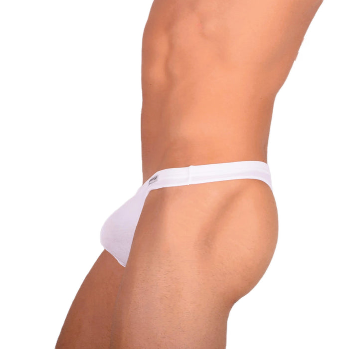 DOREANSE Mens String Underwear Homme Thong White 1392 9 - SexyMenUnderwear.com