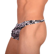 DOREANSE Mens Thong lingerie CITY PRINT 1398 74