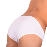 DOREANSE Micro Brief Basic Mens Slip Homme Casual Underwear White 1281 132