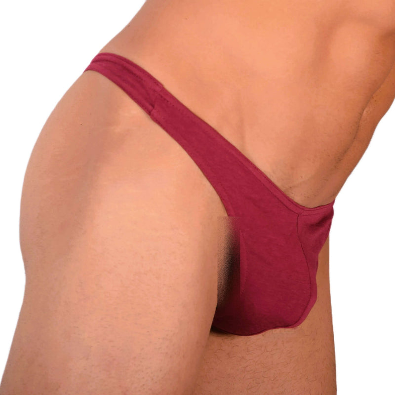 Doreanse Thongs Hang Loose Low - Rise Lean Cut Thong Bordeaux Red 1280 123