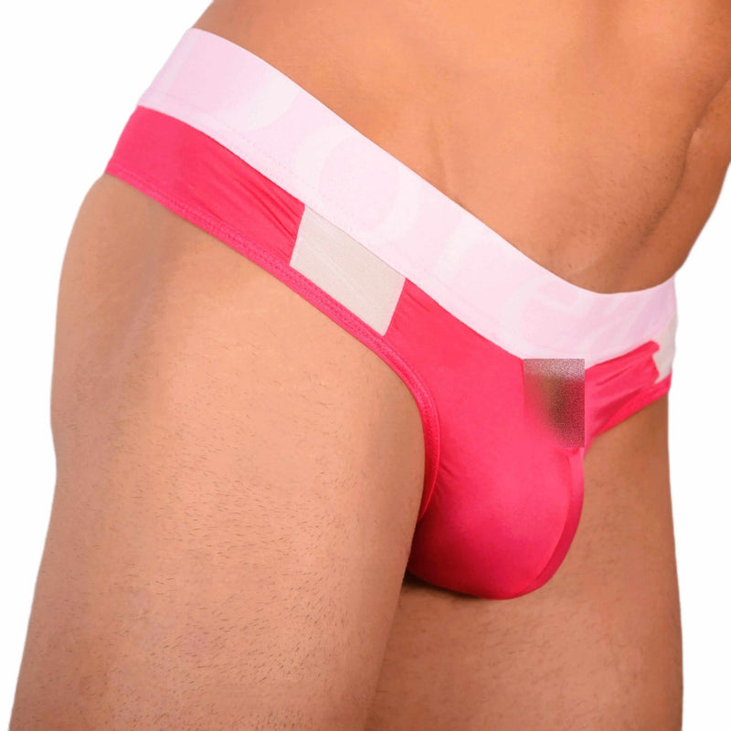 Doreanse Window Thong Soft Sleeky Low - Rise Thongs Fushia 1224 98