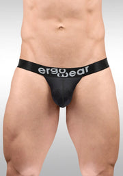 ErgoWear Bikini Brief MAX Flow 3D Pouch Micro - Perforated Briefs in Black 16884
