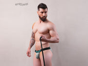 ErgoWear Bikini Brief MAX Mesh Pouch Low - Rise Briefs Light Gray 1392 - SexyMenUnderwear.com