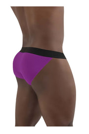 ErgoWear Bikini Brief MAX Mesh Pouch Low - Rise Briefs Purple 13965