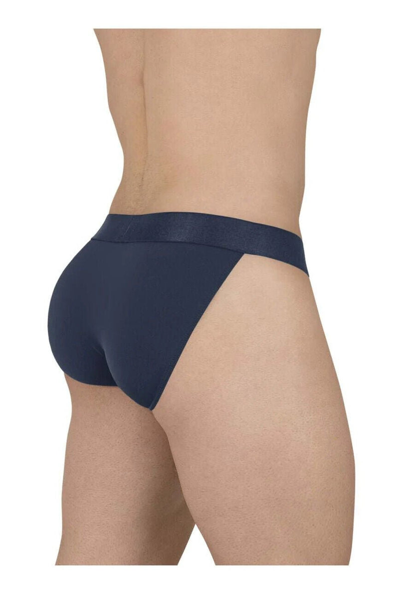 ErgoWear Bikini Briefs MAX XX Stretchy Elastic Low - Rise Brief Dark Blue 16343