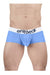 ErgoWear Boxer MAX Cotton Light - Weight Trunks in Light Blue 1713 - SexyMenUnderwear.com