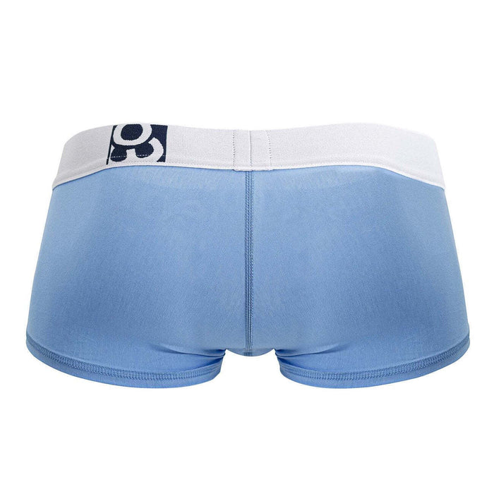 ErgoWear Boxer MAX Cotton Light - Weight Trunks in Light Blue 1713 - SexyMenUnderwear.com