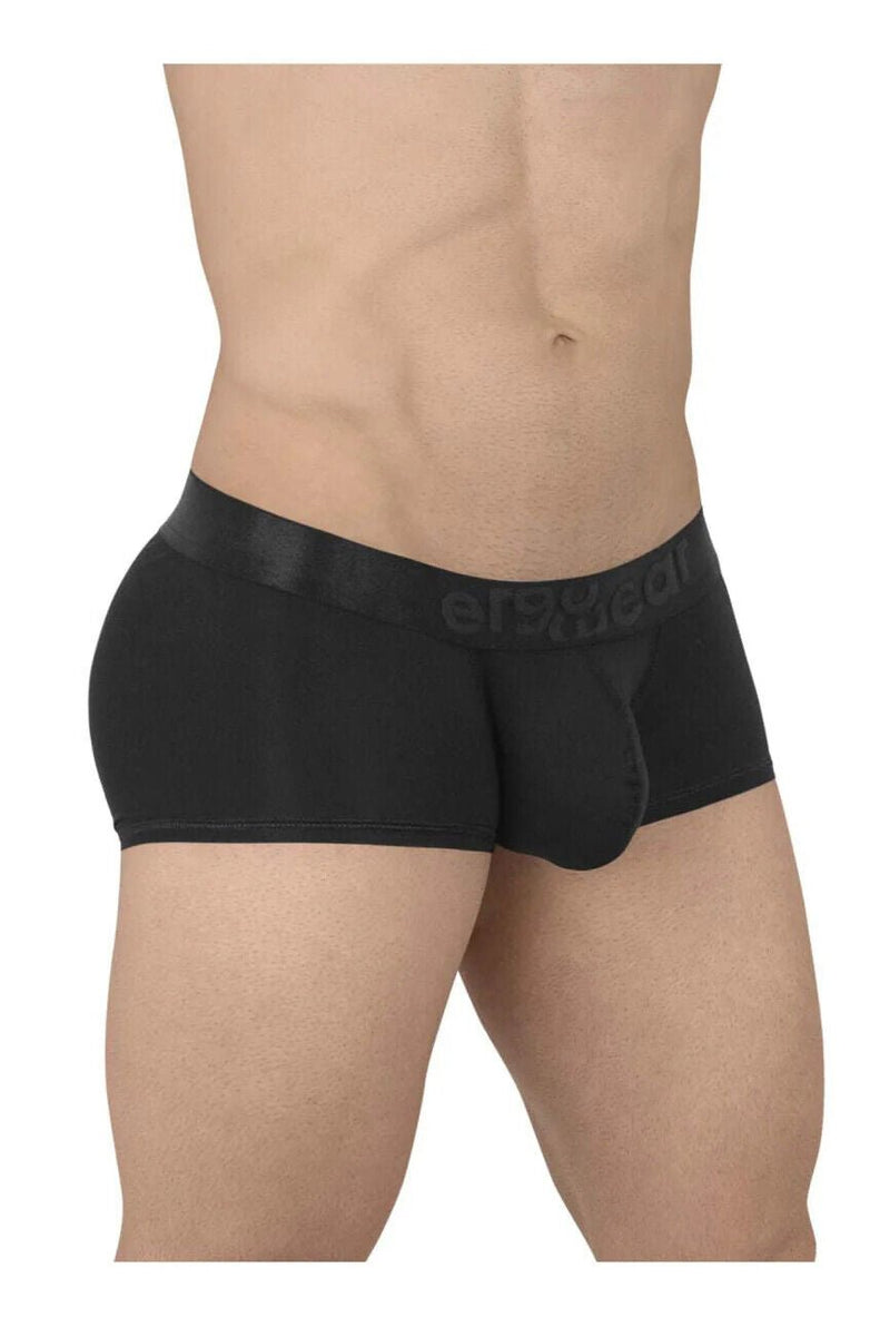 ErgoWear Boxer Trunks MAX XX Stretch Short Length Boxer Black 16192