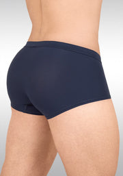 ErgoWear Boxer Trunks SLK 3 - Dimensional Pouch Flat Seams Navy Blue 1654 132