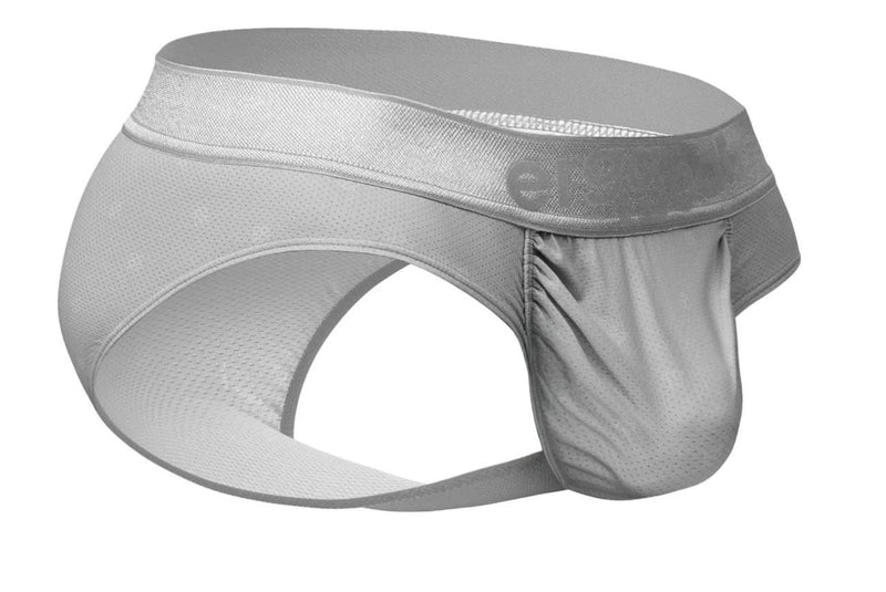 ErgoWear FEEL SE Briefs MicroMesh 4 - Way Stretch Adaptable Pouch Silver 1759 255