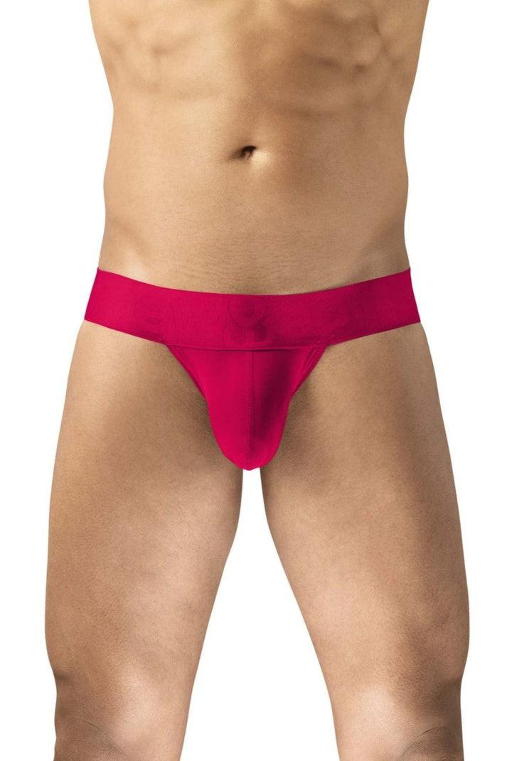 ErgoWear G - String MAX Bold Stretch Thong With Supportive Pouch in Red 1742 1392