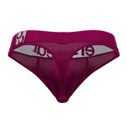 ErgoWear HIP Thong Stretchy Quick - Dry Soft MicroFibre Thongs in Plum Red 14995
