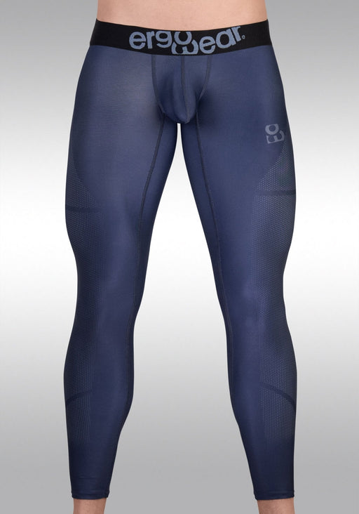 ErgoWear Leggings MAX SE Pants 3D - Nose Shaped Pouch Sports Tight Dark Blue 16082