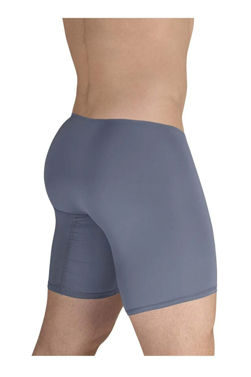 ERGOWEAR Long Boxer X4D Seamed Pouch Mid - Cut Smoke Blue 1598 922