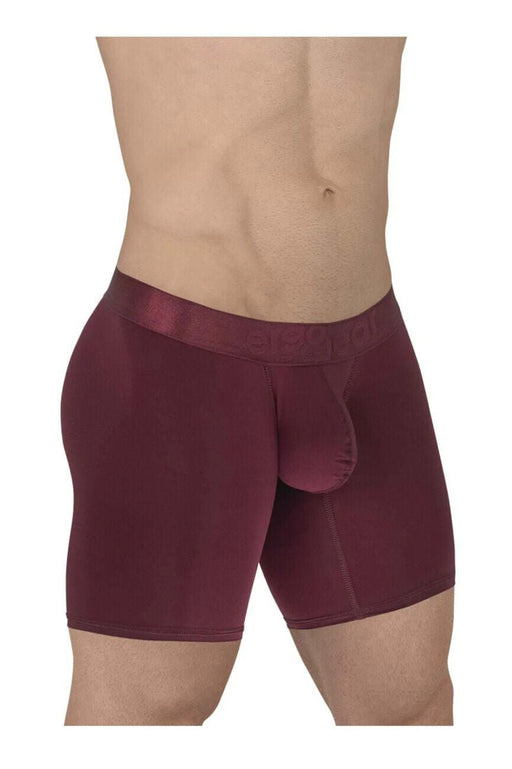 ErgoWear Long Length Boxer MAX XX Mid - Cut Stretchy Pomegranate Red 16242