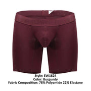 ErgoWear Long Length Boxer MAX XX Mid - Cut Stretchy Pomegranate Red 16247