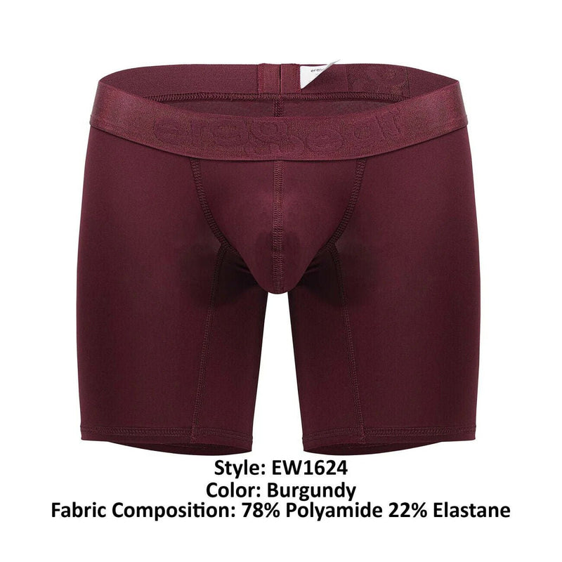 ErgoWear Long Length Boxer MAX XX Mid - Cut Stretchy Pomegranate Red 16247
