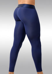 ErgoWear MAX BOLD Leggings 3 - D Nose Shaped Pouch Long Johns in Dark Blue 1782 812