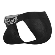 ErgoWear MAX Cotton Bikini Briefs Sporty Edge Low - Rise Brief Black 1483 958