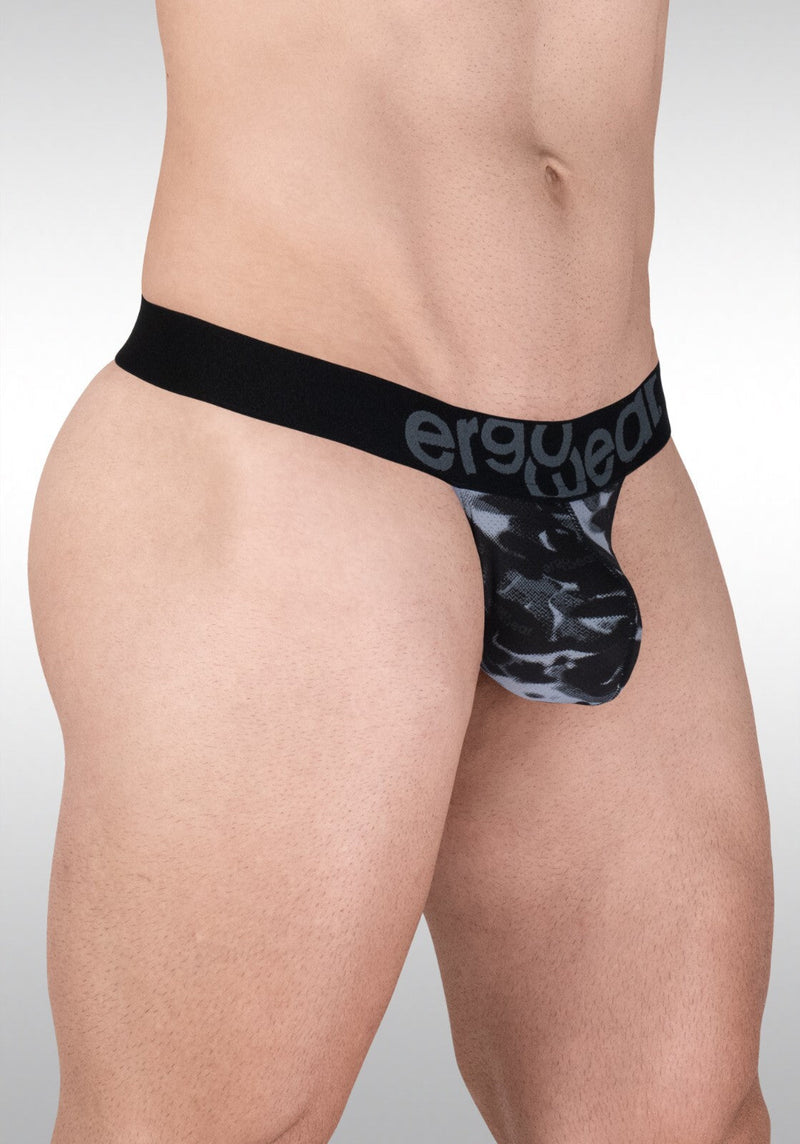 ErgoWear MAX SE Camo G - String 3D Pouch Micro Mesh Stretch Thong Black 1722 1282