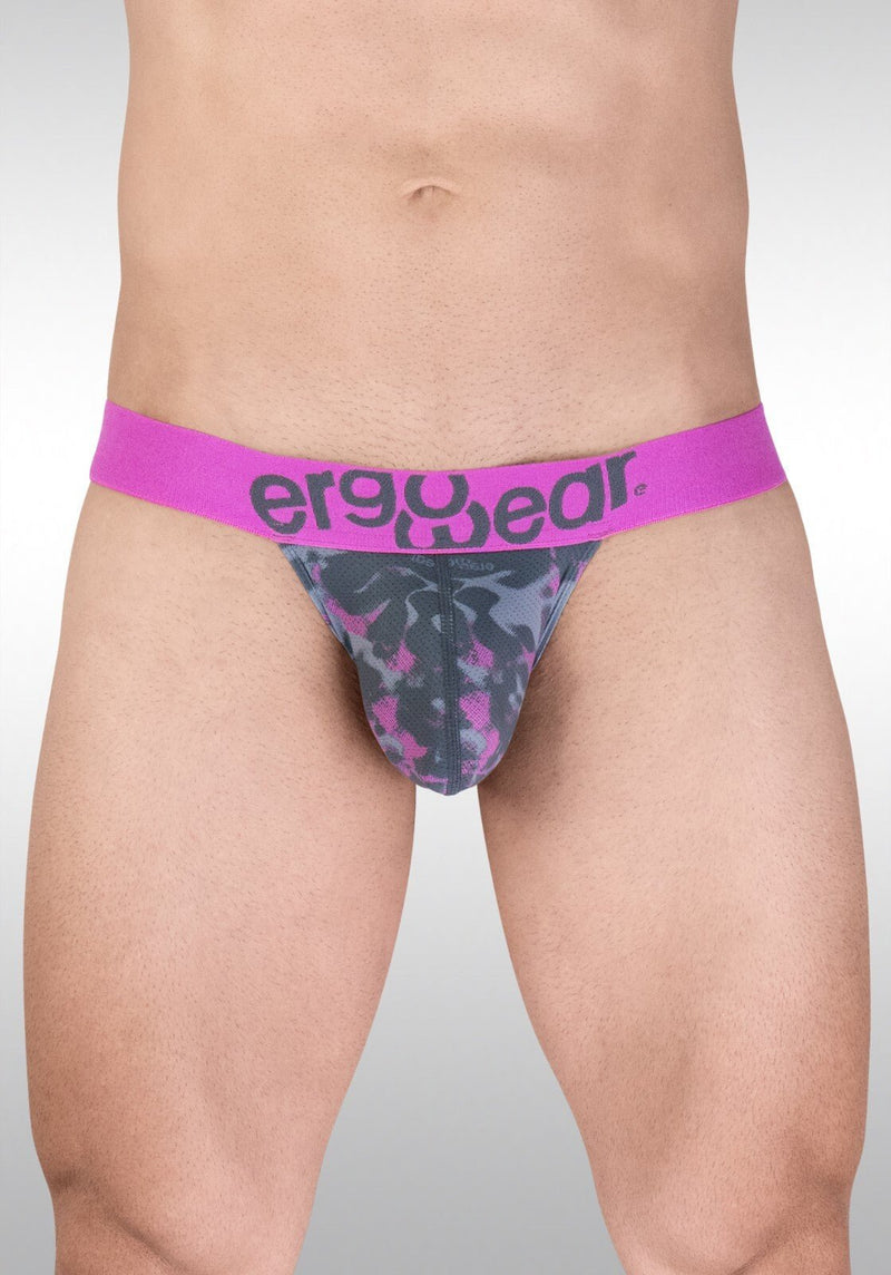 ErgoWear MAX SE Camo G - String 3D Pouch Micro Mesh Stretch Thong in Pink 1714 1291