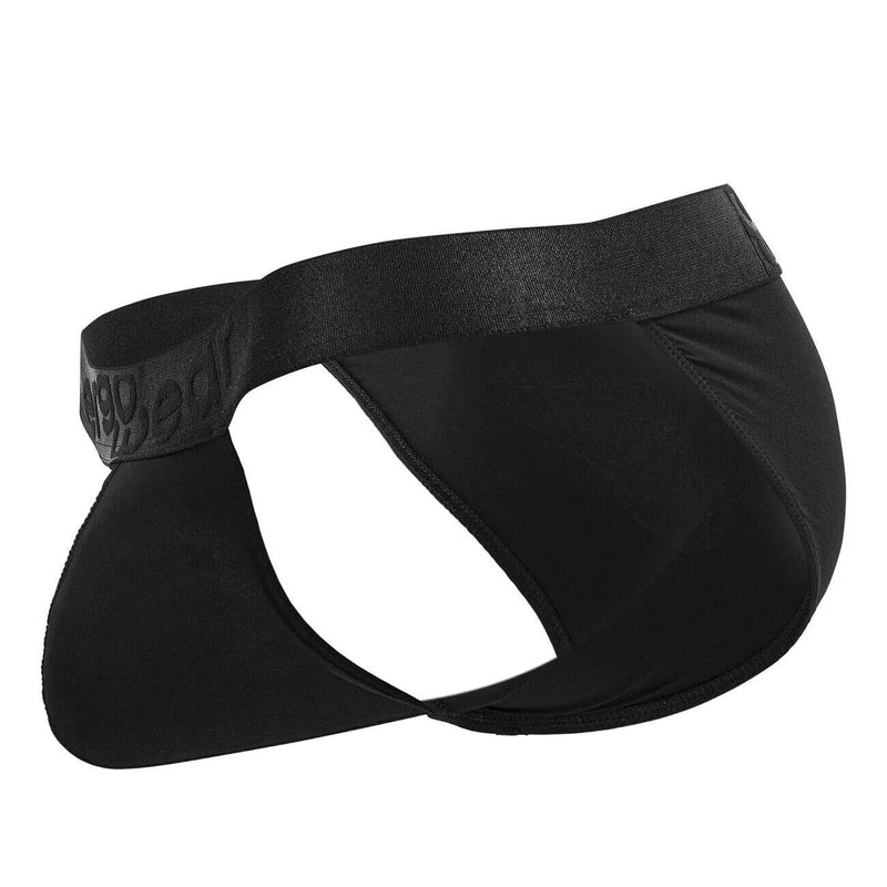 ErgoWear MAX XX Bikini Briefs Elastic Stretchy Low - Rise Brief Black 16185