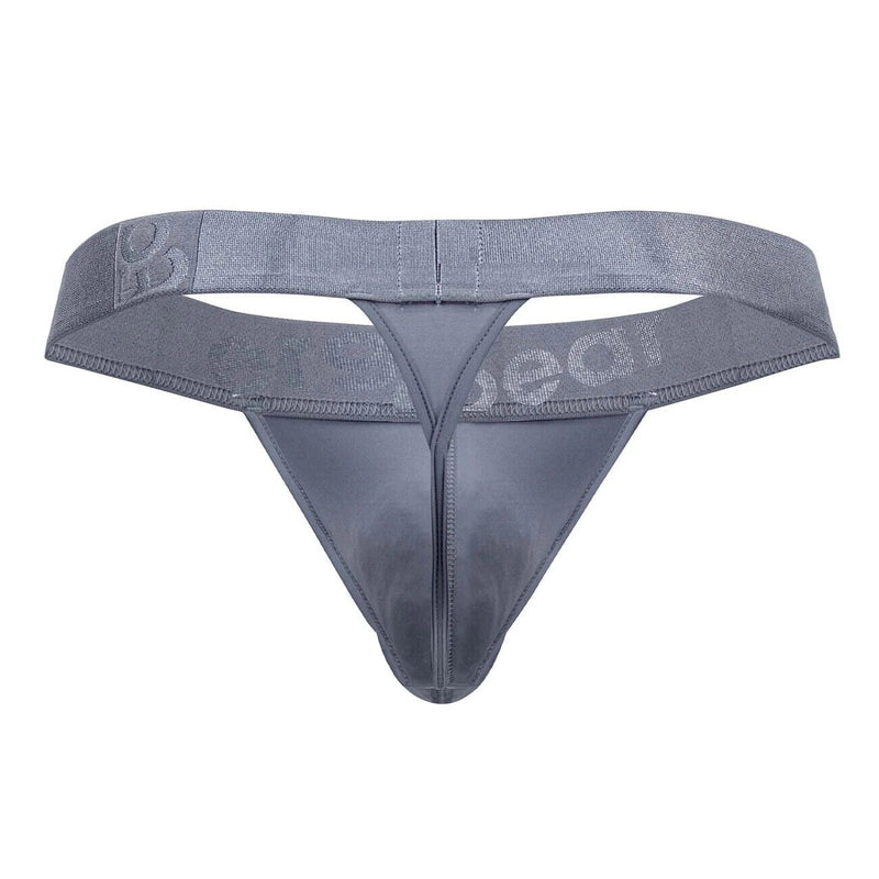 ErgoWear MAX XX G - String Elastic Stretchy Waistband Thong in Blue Fog 16295