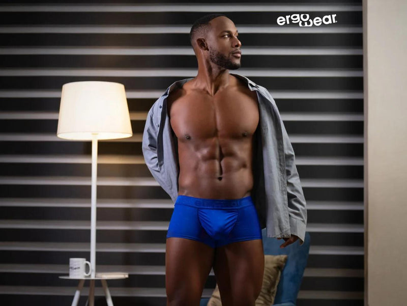 ErgoWear Micro - Mesh Boxer Trunk FEEL SE Adaptable Pouch in Royal Blue 1752 944