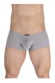 ERGOWEAR Mini Boxer X4D Seamed Pouch Low - Rise Trunks Silver Gray 1593 93 - SexyMenUnderwear.com