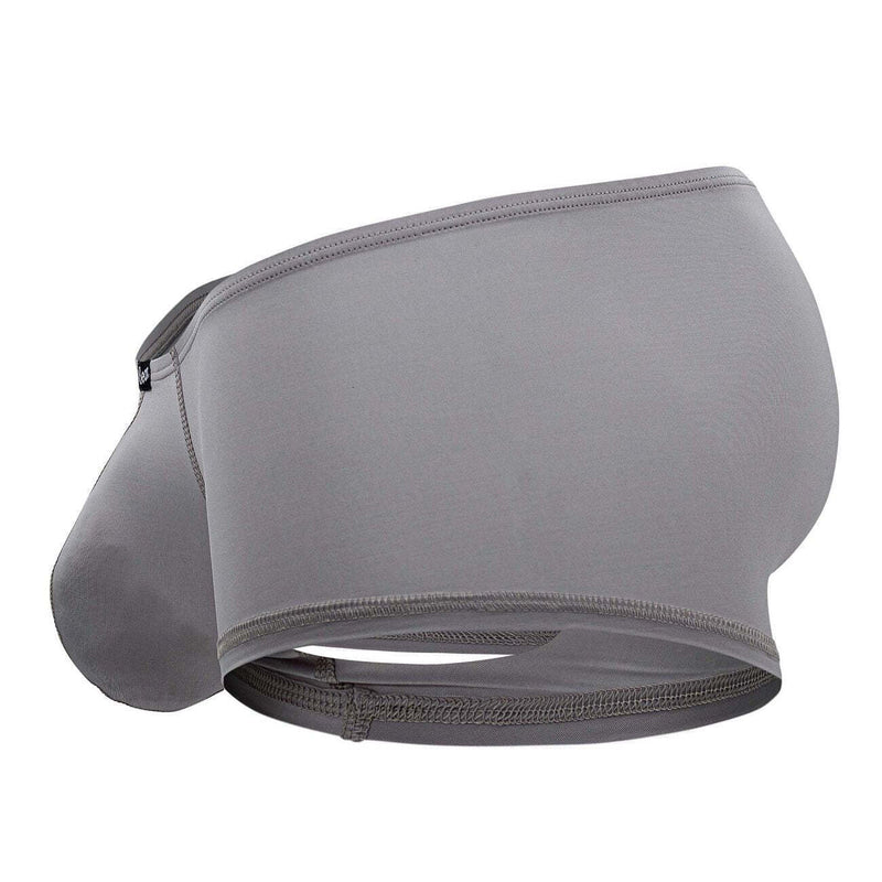 ERGOWEAR Mini Boxer X4D Seamed Pouch Low - Rise Trunks Silver Gray 1593 93 - SexyMenUnderwear.com