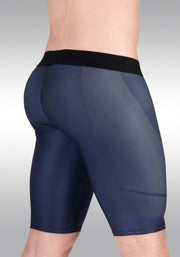 ErgoWear Sports Legging Biker Shorts MAX SE 3D Nose Shaped Pouch Dark Blue 16071