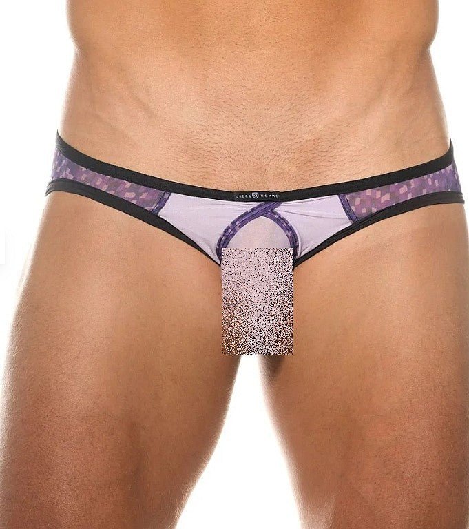 GREGG HOMME Bottomless Briefs Bare Collection in Lilac 201203 G482