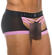 Gregg Homme Boxer SLINGSHOT Sheer Boxer Briefs in Black 200205 G991