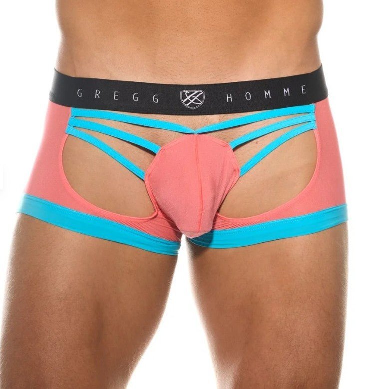 Gregg Homme Boxer SLINGSHOT Sheer Boxer Briefs in Coral 200205 G995