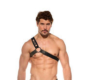 GREGG HOMME Jag Harness With Large Matt Rings in Gold 200860 G581