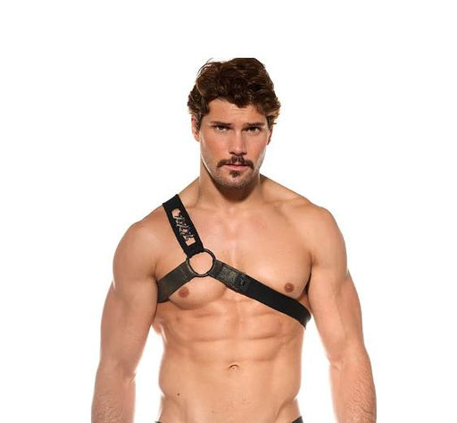 GREGG HOMME Jag Harness With Large Matt Rings in Gold 200860 G581