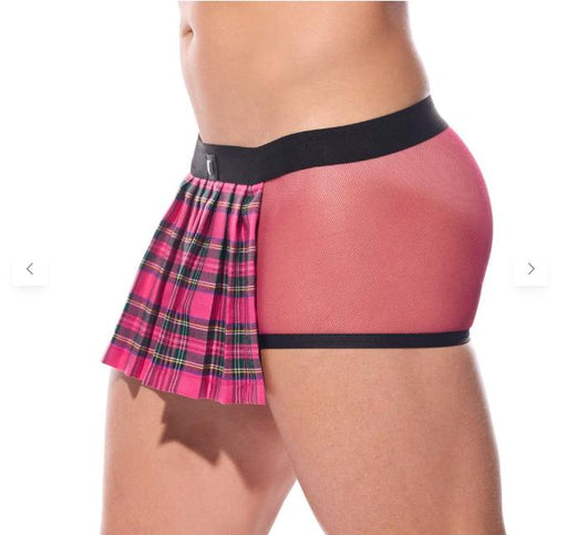 Gregg Homme Kilt Boxer Brief Combo KINKILT With Soft Mesh Pink 210505 GT32