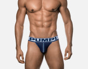 Jock PUMP! Navy Mesh Cup Blue Steel Jockstrap Elastic Waistband 15024 375