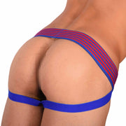 Jockstrap Modus Vivendi Jock Marine Superior Quality Cotton Elastan Blue 10815 1410