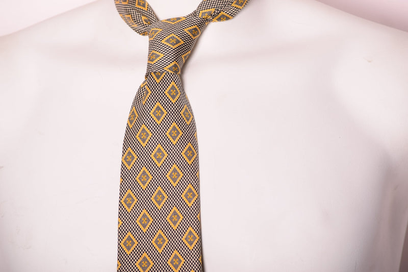 KITON Napoli Chic ART Men Necktie 100% Silk 58'' Long K165