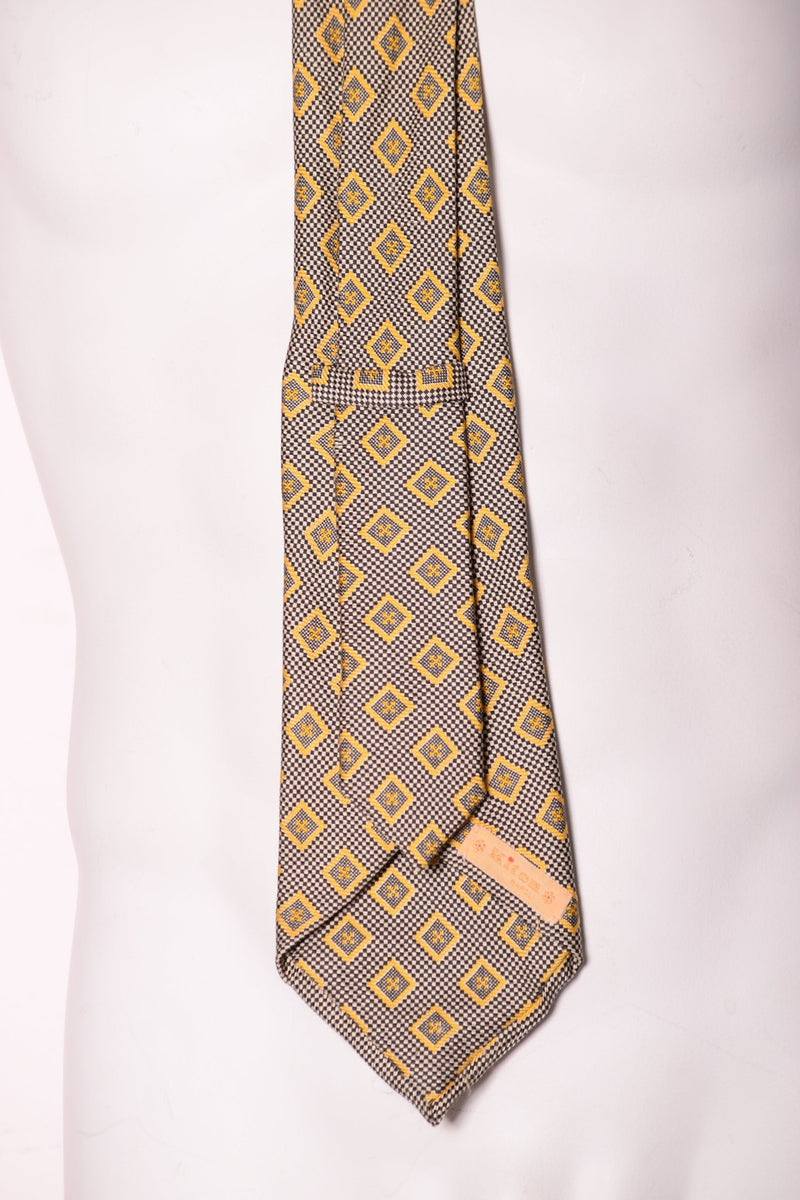 KITON Napoli Chic ART Men Necktie 100% Silk 58'' Long K166