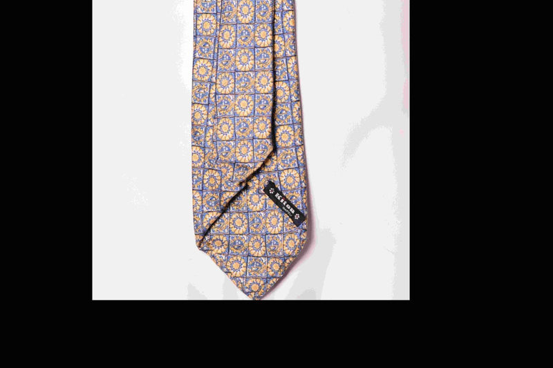KITON Napoli Chic ART Men's neck Tie 100% Silk 58'' long K234